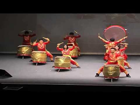 Chinese Drum Performance