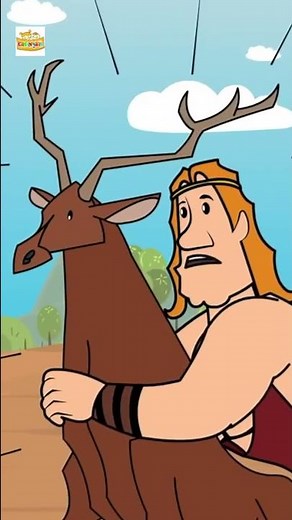 Hercules and the Three Golden Apples - Fairy Tales In Hindi - हर्कुलस - Hindi Kahani For Kids