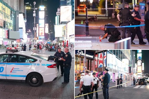 3 people shot — including tourist — after teen gunman opens fire in Times Square