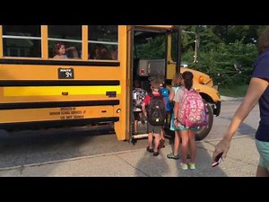 Arthur's first day of kindergarten