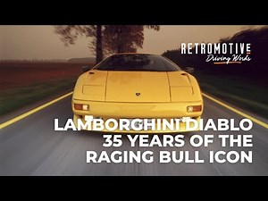 Lamborghini Diablo – 35 Years of the Raging Bull Icon