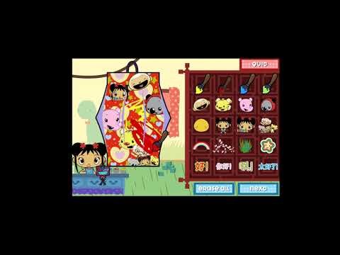 Im play ni hao Kai lan paper lantern game