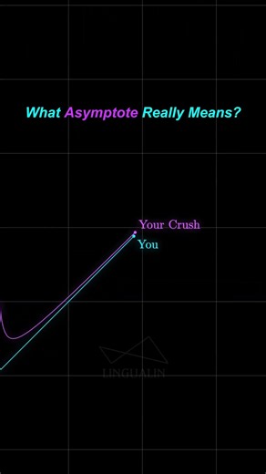 Asymptote Means Infinitely Close, Never Meeting