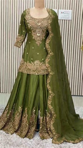 beautiful trending latest designer skirt suits#subscribe #fashion