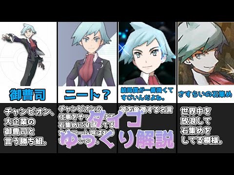 【ゆっくり解説】さすらいの石集め ツワブキ・ダイゴ【ポケモン】