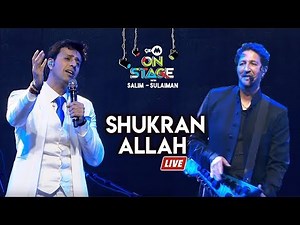 Shukran Allah - Full Song | Salim Sulaiman Live | 9XM On Stage