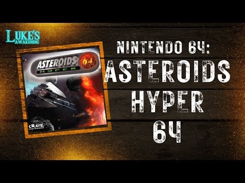 Asteroids Hyper 64 for the Nintendo 64 #nintendo64