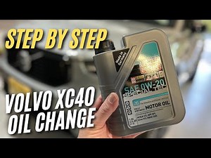 2019 to Present Volvo XC40 Oil Change - Step by Step Instructions & Oil Maintenance Reset Process !