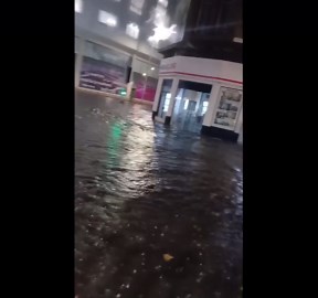 Unexpected downpour in Nottingham results in rapidly increasing water levels throughout the city