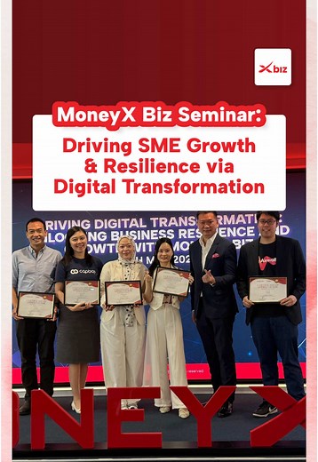 Watch the highlights from our seminar discussing digital transformation, business resilience and growth, featuring speakers from senangPay, Tresgo, Airwallex, CapBay, Boss Boleh, and of course, MoneyX Biz. @capbay_my @TresGo.my @airwallex @Boss Boleh @senangPay #MoneyX #MoneyXBiz #Simplifyyourfinances #Fromzerotogrowth