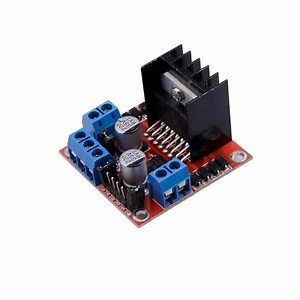 L298n Based Dual Motor Driver Speed And Direction Control Raspberry Pi Controlled Dual Motor Driver Motor Driver Circuit Build Your Own Robot   Aa034