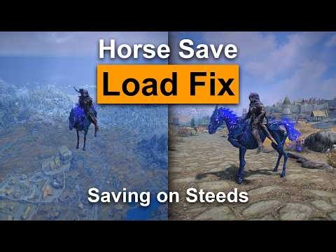 Saving on Steed - Horse Save Load Fix SKSE