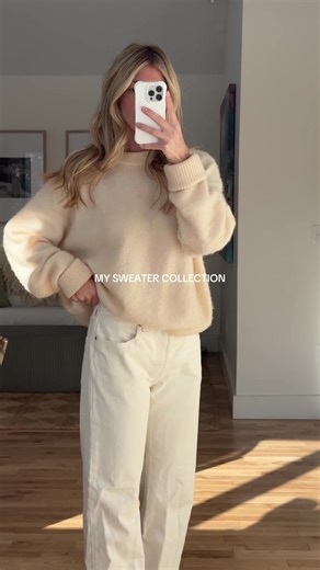 My Sweater Collection for a Timeless Capsule Wardrobe