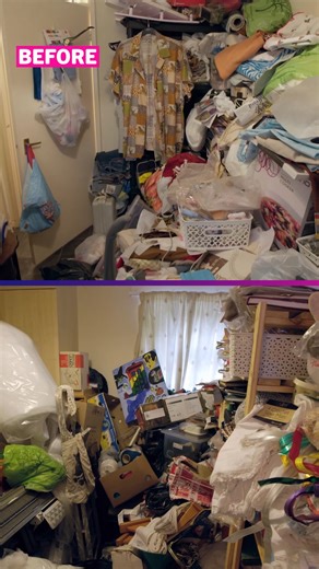 Is this the best hoarder makeover ever? #hoarding #cleaning #makeover | World's Worst Neighbours