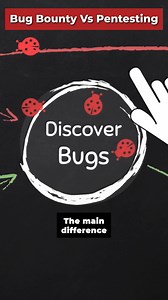 1.2K views · 23 reactions | What is the difference between Bug Bounty and Pentesting ? Learn more about it: https://www.youtube.com/watch?v=pv-YR-9xtXk #bugbounty #ethicalhacking #hacking #cybersecurity | ZSecurity | Facebook