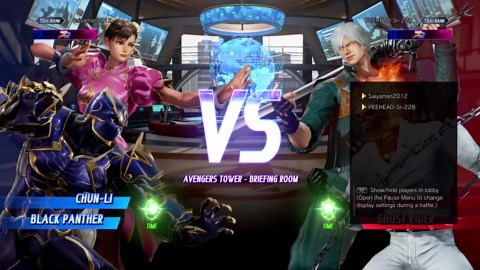 Marvel vs. Capcom Infinite stream vs. peehead000
