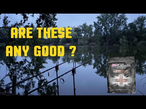 My first time CARP FISHING using r g baits Red Sea squid boilies