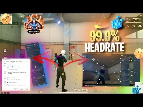 Free Fire Best PC Settings⚡2025 💻 | 100% Headshot Trick + DPI Settings🎯(Kailali Gamer)