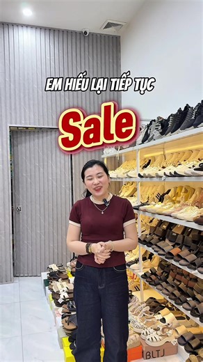 Khuyến mãi giày dép hấp dẫn tại Hiếu - 18/11