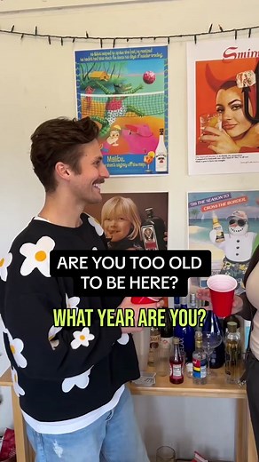 College Party Game: 'Are You Too Old To Be Here?'