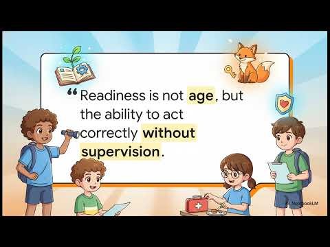 Home Alone Safety Guide. More than supervision: How to teach a child to act independently at home?