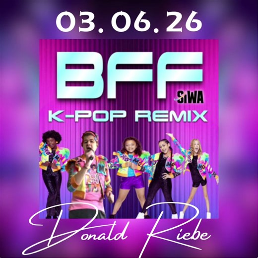03.06.26 Get Ready Because my NEXT NEW SONG “BFF (Remix) (K-Pop Remix)“ Drops March 6th 2026 and I can’t wait for you all to hear it. I wanted and inspired myself to do a K-Pop Remix/version of this Song. And listen very carefully the instrumental may sound familiar. But anyways I am thinking about dropping this version of my song out March 6th 2026 for you all to listen to on my YouTube Channel. #donaldriebe #bffremix #xomgpop #bffremixkpopremix #kpopsong