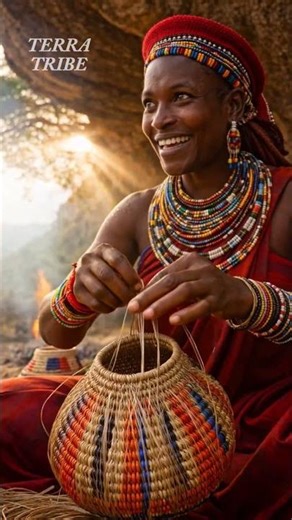 African Tribe Making Handmade Crafts #triballife #trending #africa