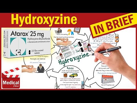 Hydroxyzine 25 mg (Atarax): What is Hydroxyzine HCl? Atarax for Anxiety, Uses, Dose & Side Effects