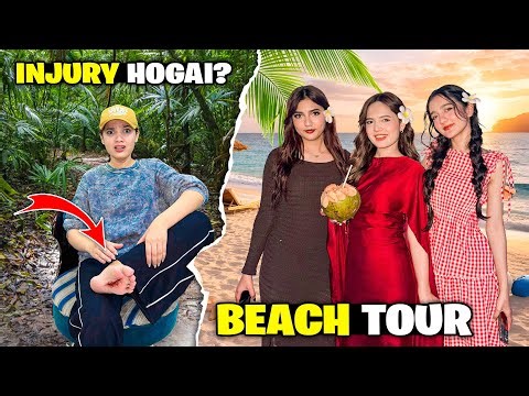 Beach Day At Malaysia🤩♥️|Paoun Zakhmi Hogia😭😔|Zainab Ky Paisay Gum Gaye😰😱|Home Tour🥰🏡|Sistrology