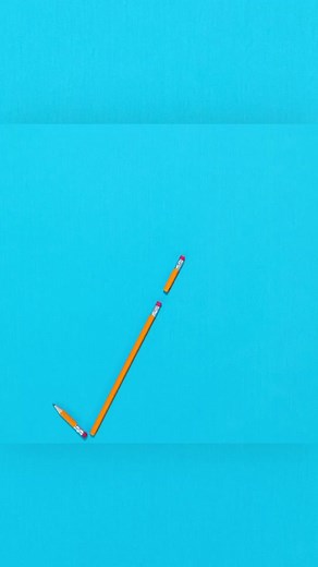 I animated a pencil ✏️ #stopmotion #animation #art