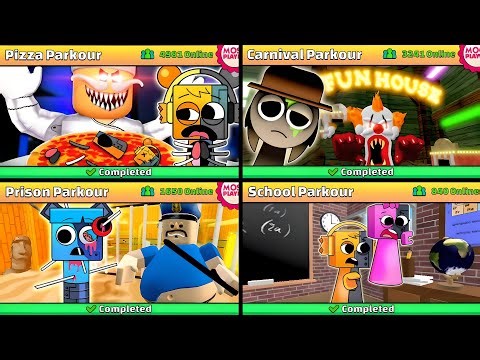 Sprunki Parkour Escape: Obby Master - All Chapters Gameplay Walkthrough Part 15 (Android, iOS)