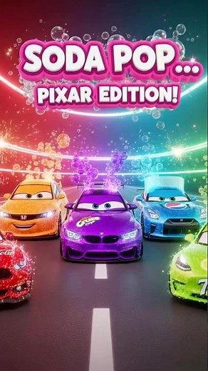 🥤🚗 WHAT IF SODA POP TURNED INTO PIXAR CARS?! 😱✨