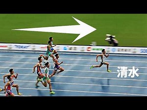 【鳥肌】速すぎて実況も困惑！？高校記録ホルダー・清水空跳が圧倒的レースをみせる！！/ 男子100m / 予選 / 準決勝 / 国スポ2025 /