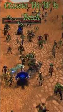 WoW Classic Is Back (Skull Rock) #worldofwarcraft #warcraft #mmorpg