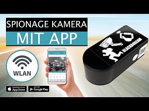 Mini WLAN Spionage Kamera mit Bewegungserkennung und App Fernbedienung - Beste micro Spionagekamera