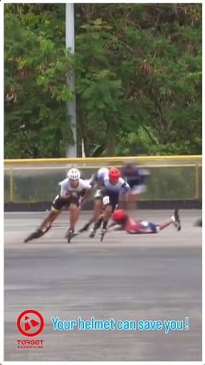 Target Your Safety: Your Helmet Can Save You! Never Compromise on Protection. ​Tags (Copy the full line below): #TargetYourSafety #WearAHelmet #HelmetsSaveLives #SafetyFirst #Protection #SkatingSafety #CrucialGear | Skating Lover