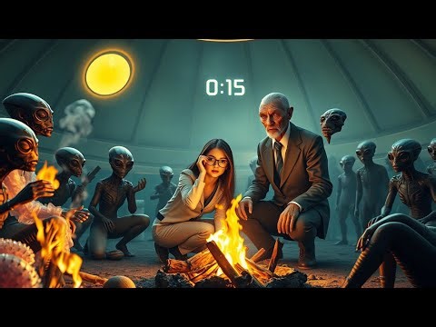 Alien Professor Launches a Fire-Making Exam—Human Uses Eyeglasses to Start a Blaze Instantly | SciFi