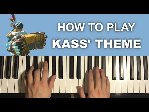 How To Play - Zelda - Kass' Theme (Piano Tutorial Lesson)