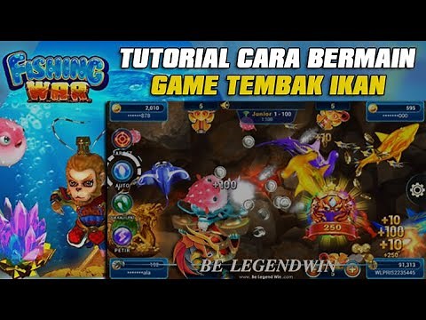 🔴 TUTORIAL CARA BERMAIN GAME TEMBAK IKAN / FISHING GAME / FISHING GOD / FISHING WAR || BELEGENDWIN