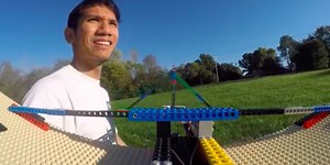 This Guy Built a Lego Plane That Actually Flies