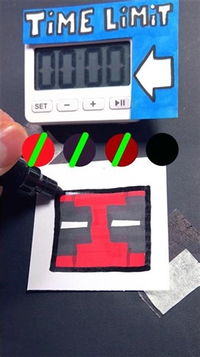 Drawing DeadPool in 40Sec (MineCraft x Marvel)