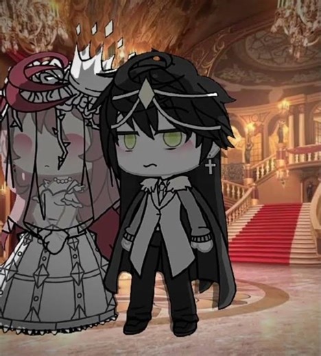 Maid and King credits to yune!! #edit #gachalife