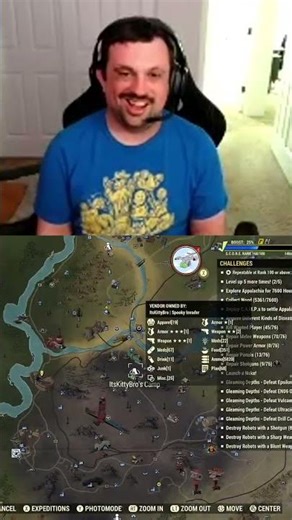 Nuka tron at the rusty pick ? fallout 76 | #gldf1nch on #Twitch