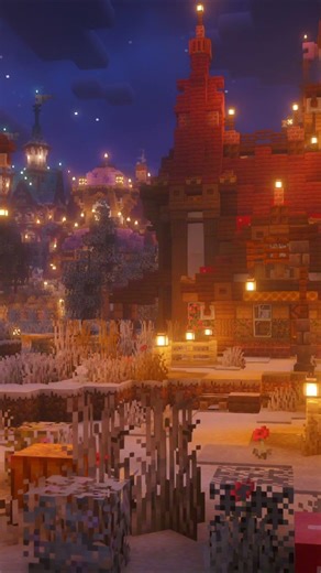 #minecraft #minecraftmusic #shorts #dream #ambientmusic #relax #chill #gaming #c418 #winter #fyp