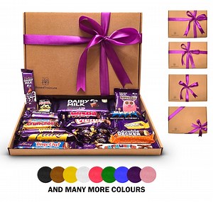Cadbury Chocolate Gift Box, Custom Ribbon Message, Letterbox Hamper - Etsy UK