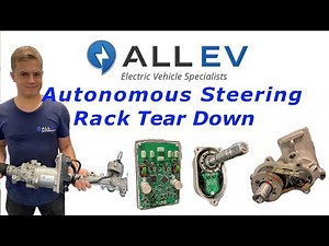 How a Tesla self drives - Belt driven steering rack