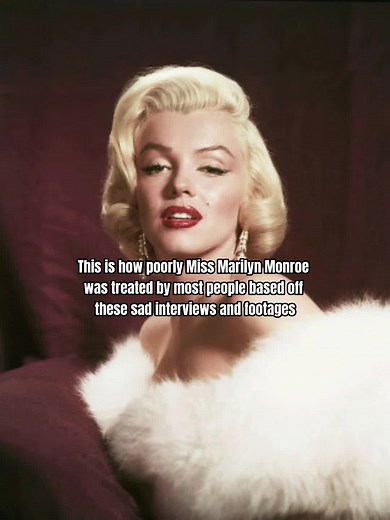 They squeezed her so much in 1961 that her stiches supposedly popped out. #sad #footages #interviews #marilynmonroe #deservesbetter #human #treatedpoorly #peoplesuck #50s #60s #foryou #viral