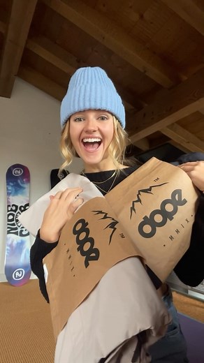 Dope Snow on Instagram: "What’s hidden in your jacket? 🍫 @izzyywallace"