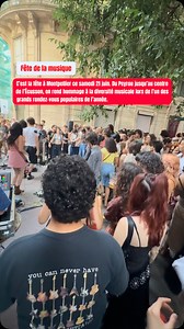 🎶🎺 Fête de la musique 2025 🎺🎶 Comme on l’aime, Montpellier s’anime ce soir pour se plonger dans l’ambiance de la fête. | Midi Libre