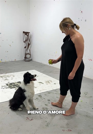 Un amore folle…Monica ci racconta il rapporto particolare con didi❤️ 📹 @expansionet ℹ️Per info contattaci qui: 📲331 424 1991 ✉️info@jpet.it #dog #paint #Art #pet #arteroma #petlovers
